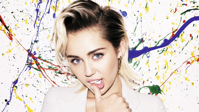 Miley Cyrus Desktop HD Background 5120x2880px