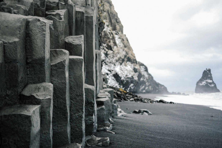 Reynisfjara Iceland HD Wallpaper 1232x822px