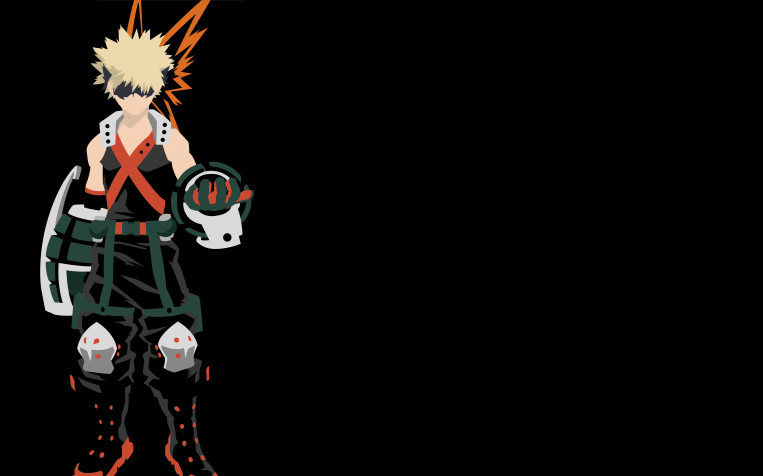 Katsuki Bakugo Laptop Wallpaper 4763x2972px