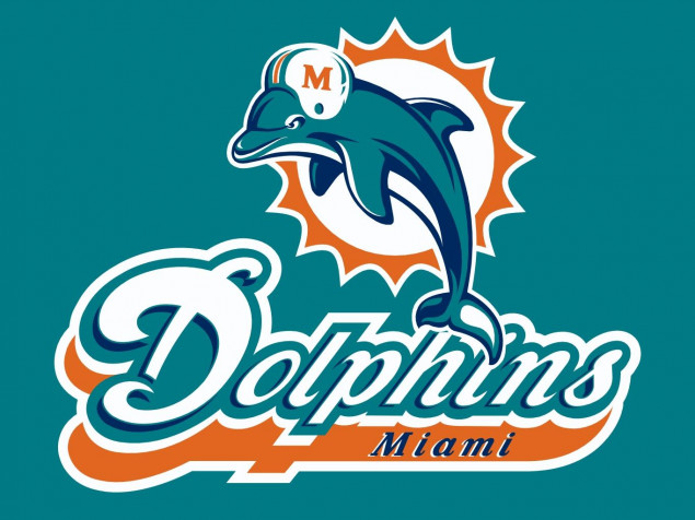 Miami Dolphins Logo Wallpaper Image 1365x1024px