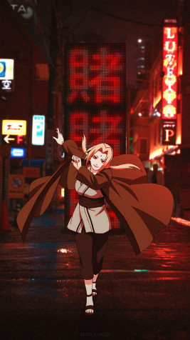 Tsunade Wallpaper for Mobile 1280x2276px