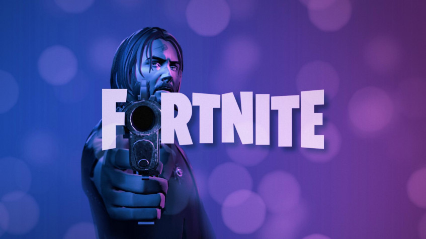 John Wick Fortnite Full HD 1080p Wallpaper 1920x1080px