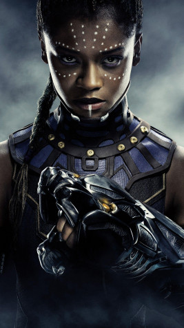 Shuri Wakanda Forever iPhone Background Image 1440x2560px