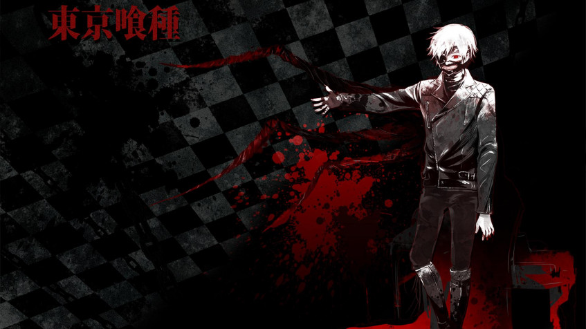 Ken Kaneki Full HD 1080p Wallpaper 1920x1080px