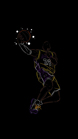 Kobe Bryant iPhone Wallpaper 1726x3072px