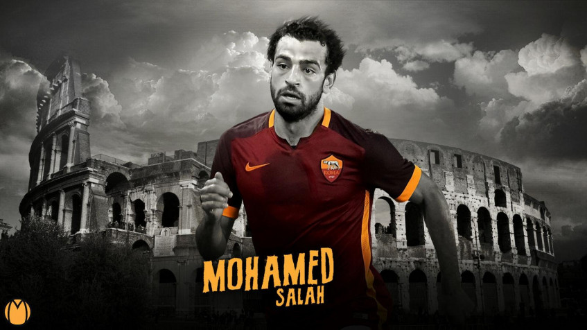 Mohamed Salah Desktop HD Wallpaper 1600x900px