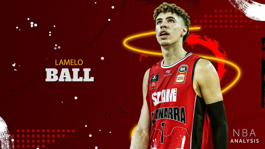 Lamelo Ball Desktop Background 2048x1152px