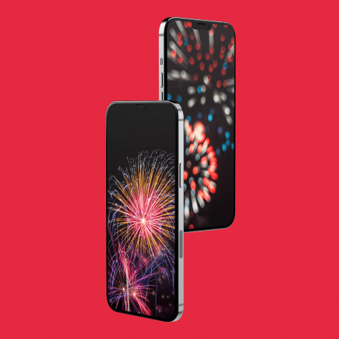 Fireworks Phone Wallpaper 1920x1920px