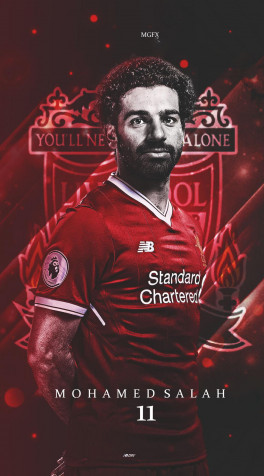 Mohamed Salah Wallpaper for Mobile 1024x1842px