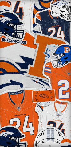 Denver Broncos iPhone Wallpaper Image 996x2048px