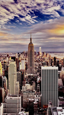 Empire State Wallpaper for iPhone 1080x1920px