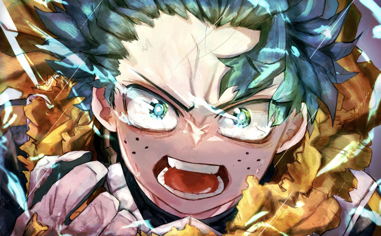 Izuku Midoriya Desktop HD Wallpaper 3864x2397px