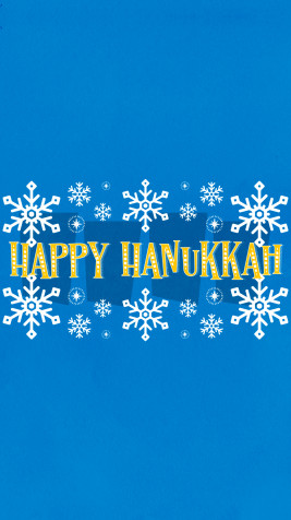 Hanukkah Phone Background 1080x1920px