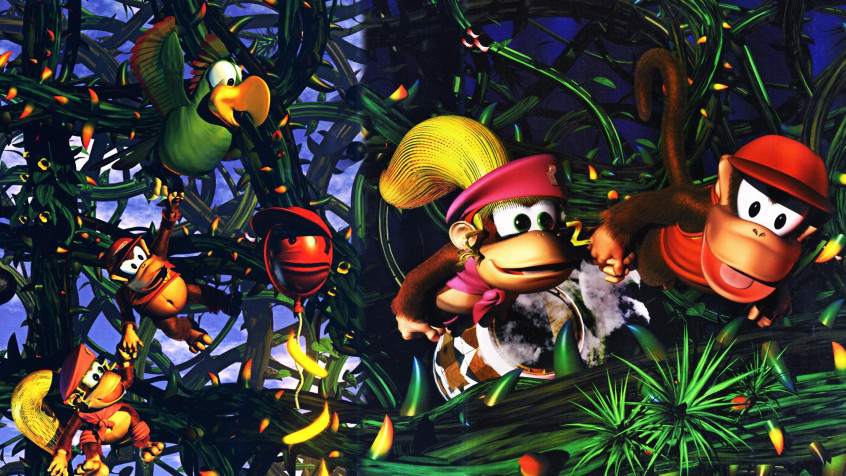 Donkey Kong 2k QHD Wallpaper 2560x1440px