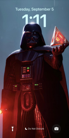 Darth Varder Phone Background Image 1170x2317px