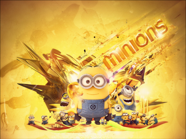 Minions Pc Laptop Background 1024x768px