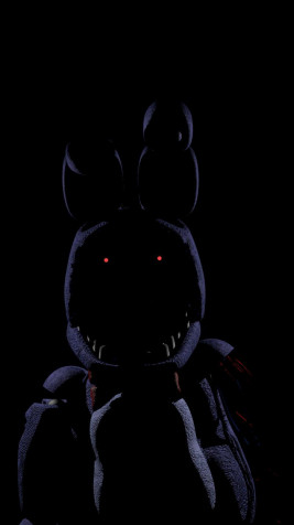 Nightmare Bonnie Mobile Wallpaper 800x1423px