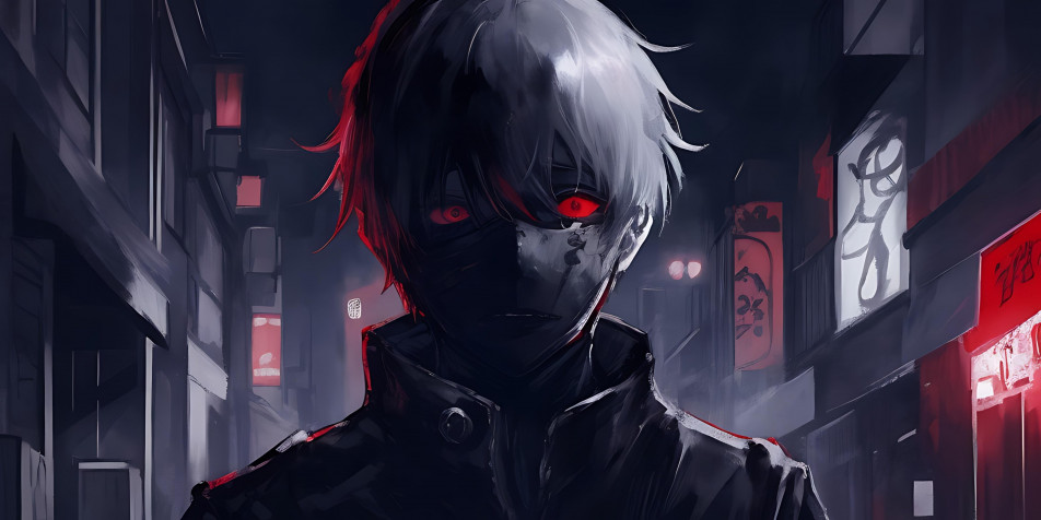 Ken Kaneki HD Wallpaper 4096x2048px