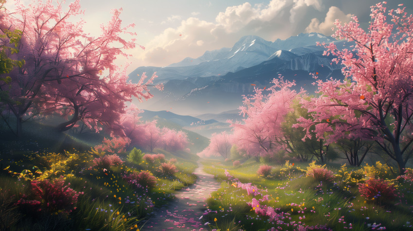 Spring Pc HD Background 2912x1632px