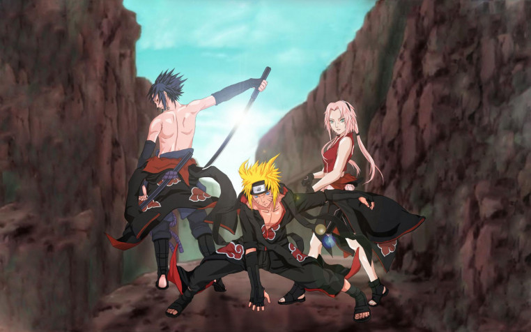 Cartoon Naruto Widescreen HD Wallpaper 1920x1200px