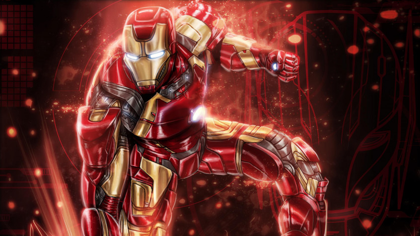 Iron Man Laptop Wallpaper 3300x1856px