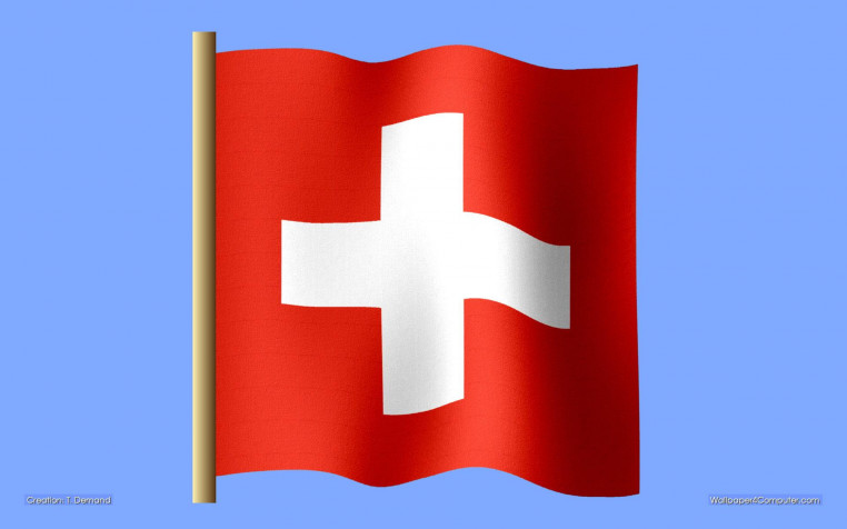 Switzerland Flag Widescreen HD Wallpaper 1920x1200px