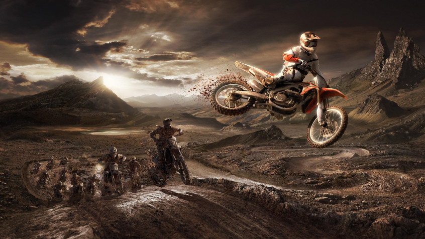 Dirt Bike 2k QHD Wallpaper 2560x1440px