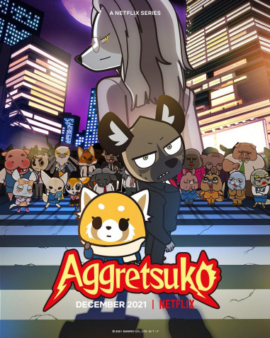 Title Aggretsuko Phone Background Image 1200x1500px