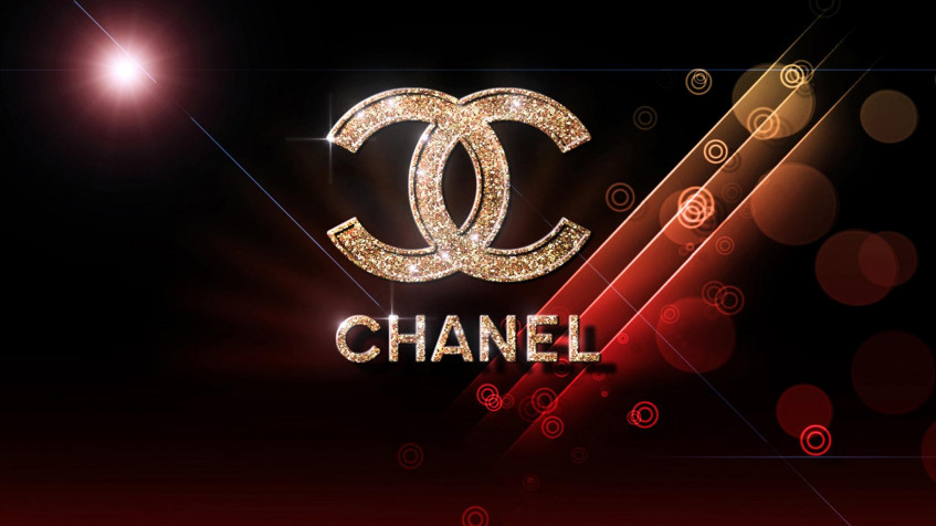 Chanel Logo Full HD 1080p Wallpaper 1920x1080px