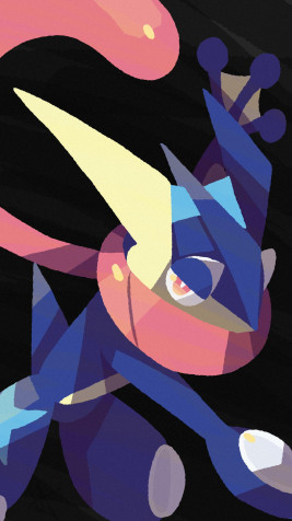 Greninja Android Wallpaper Image 1280x2276px