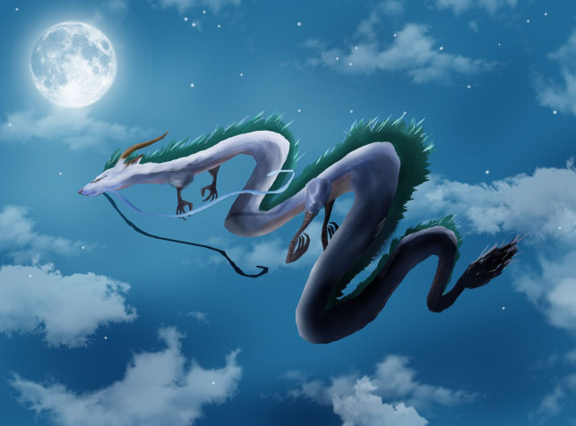 Haku Spirited Away Desktop Wallpaper 1600x1183px