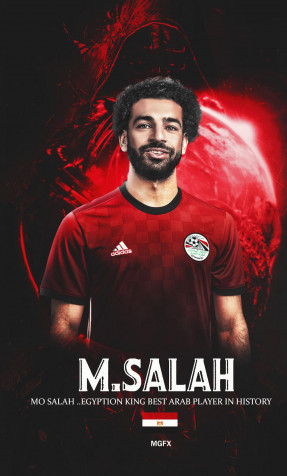 Mohamed Salah Phone Background Image 1024x1695px