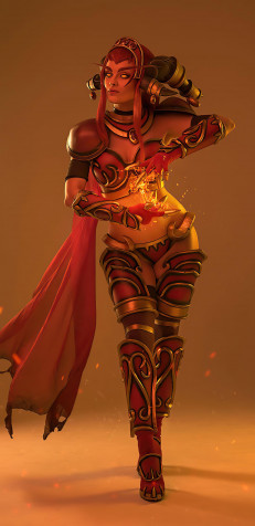 Alexstrasza Phone Wallpaper 1440x2960px