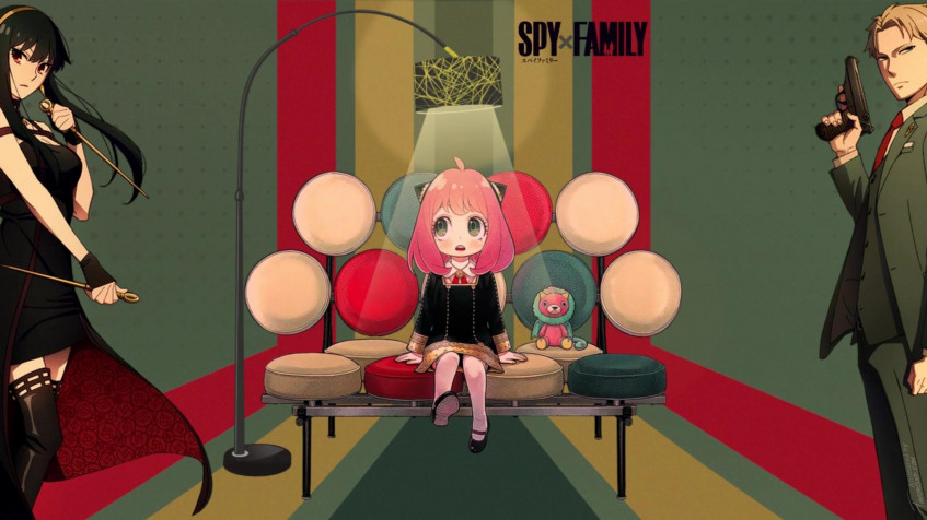 Anya Spy X Family Full HD 1080p Wallpaper 1920x1080px