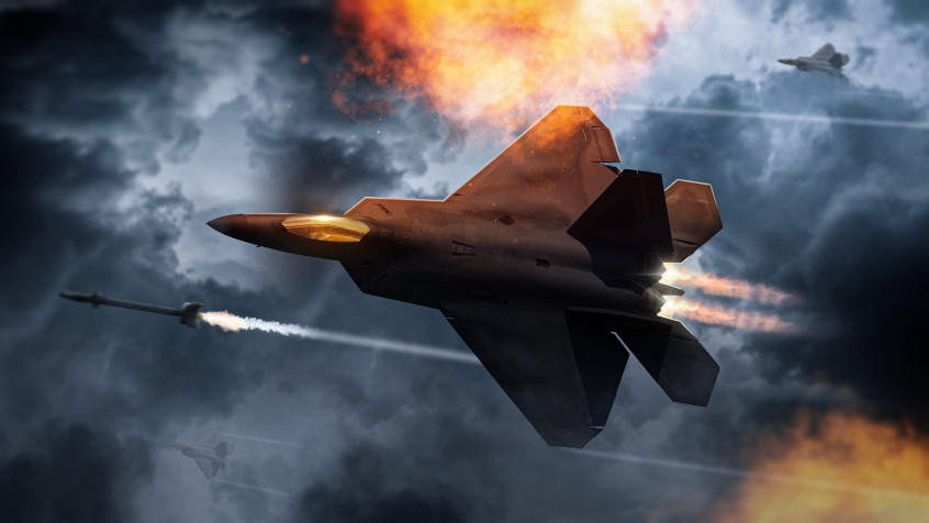 F 22 Raptor 4k UHD Wallpaper 3840x2160px