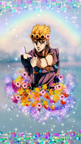 Giorno Giovanna Phone Wallpaper 1080x1917px