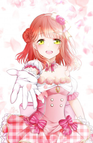 Uehara Ayumu iPhone Wallpaper 1181x1800px