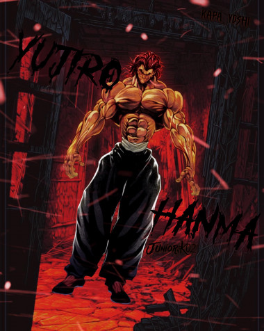 Yujiro Hanma Phone HD Background 2048x2560px