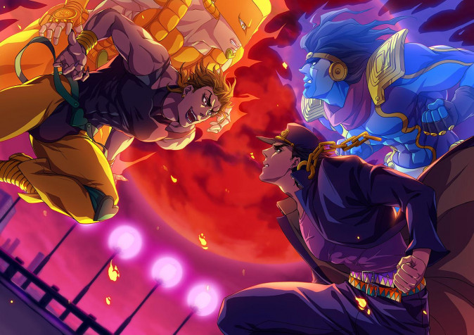 Jojo No Kimyou Na Bouken HD Background 1431x1011px