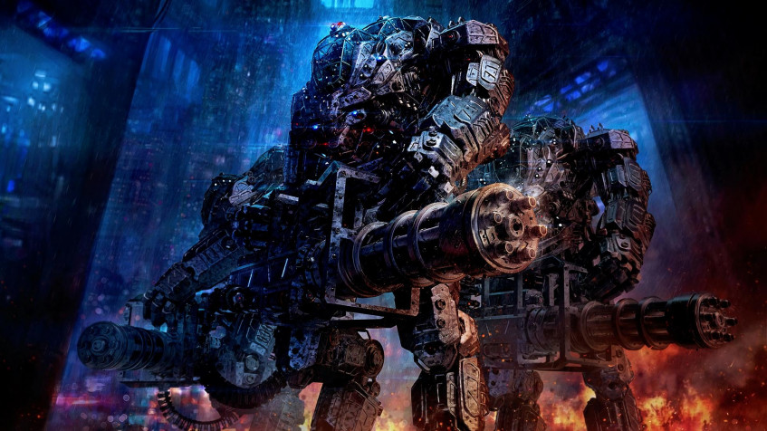 Mech Full HD 1080p Wallpaper 1920x1080px