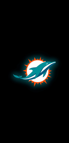 Miami Dolphins Mobile Wallpaper 1440x2960px