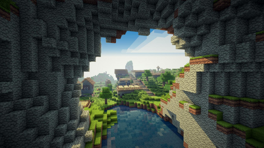 Minecraft Full HD 1080p Wallpaper 1920x1080px