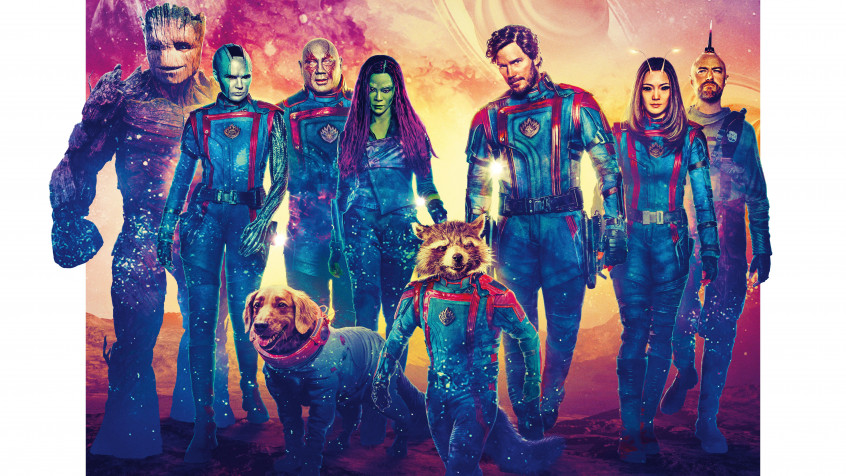 Guardians Of The Galaxy 3 Laptop Wallpaper 7698x4330px