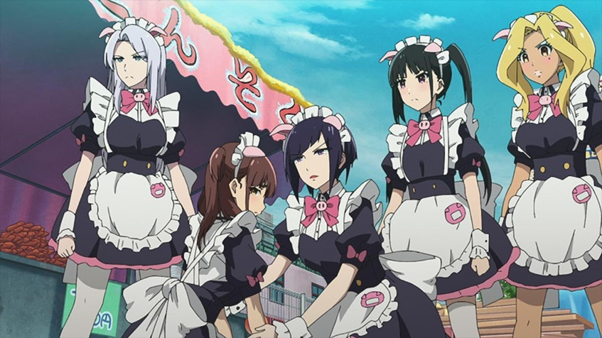 Akiba Maid War Full HD 1080p Wallpaper 1920x1080px