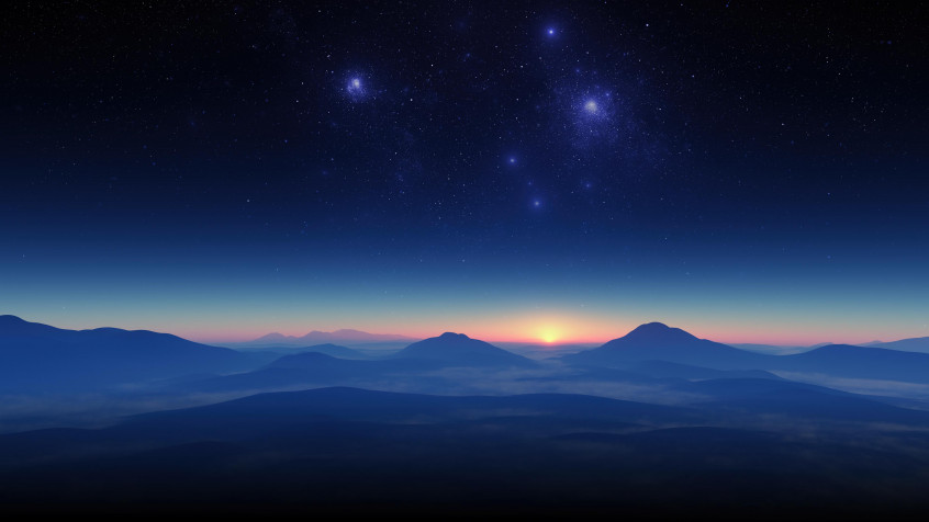 Night Sky 4k UHD Wallpaper 3840x2160px