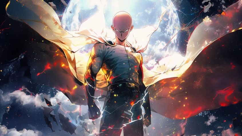 Saitama 4k UHD Wallpaper 3840x2160px