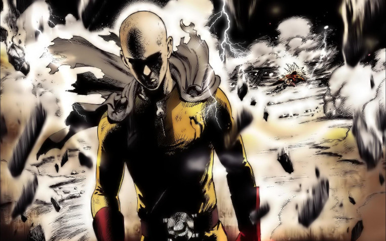 Saitama Widescreen HD Wallpaper 1920x1200px