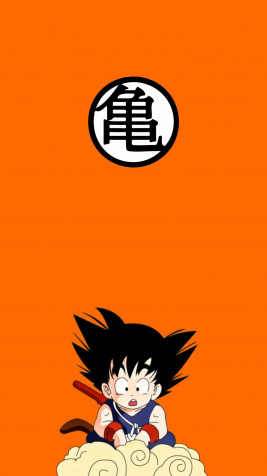 Kid Goku Mobile Wallpaper 1440x2560px