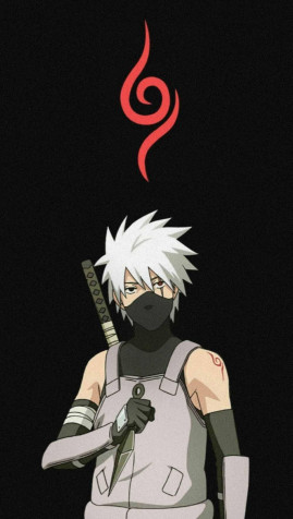 Kakashi Phone Background Image 998x1763px