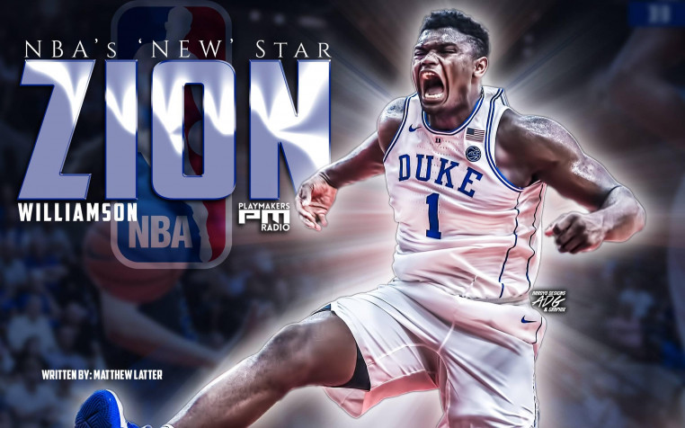 Zion Williamson Desktop HD Wallpaper 2400x1500px